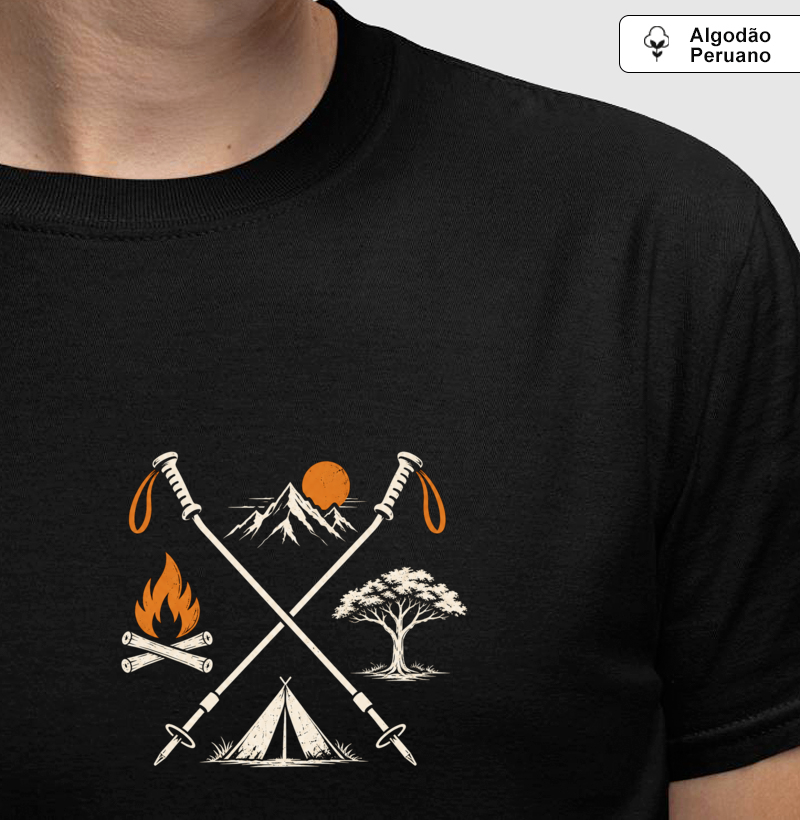 Camiseta Algodão Peruano | Troca de Rota  - Imagem 4
