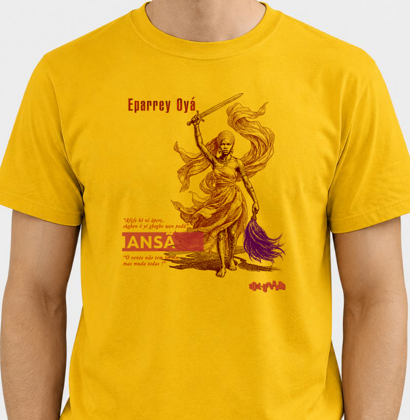 camiseta IANSÃ iorubá masculina - Imagem 2