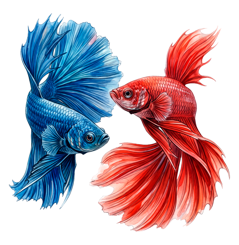 Peixes - Mini - Bettas - Cropped - Imagem 2
