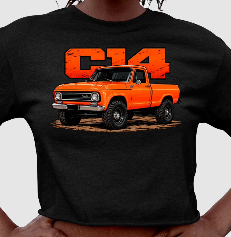 Camiseta cropped feminina C14 - Imagem 2