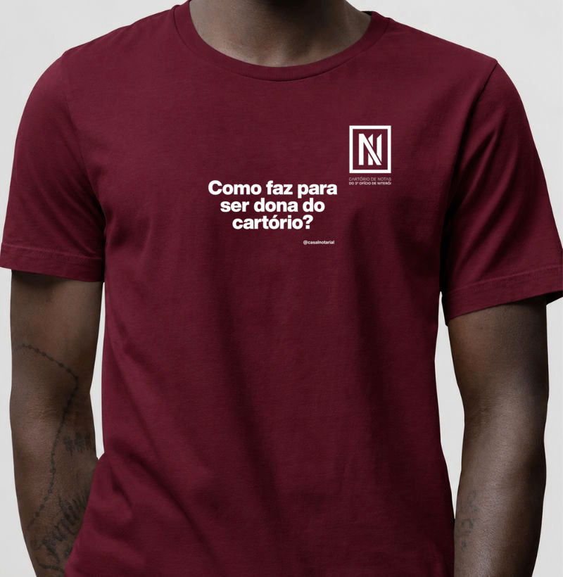 Camiseta  - Dona do cartorio - Imagem 3