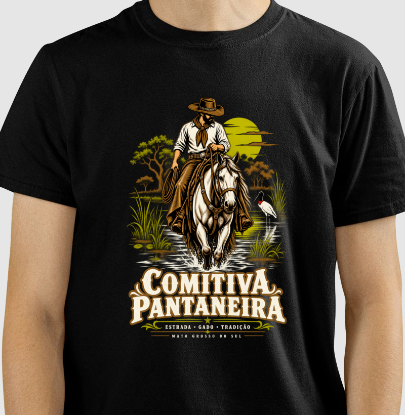 Camiseta Comitiva Pantaneira - Imagem 3