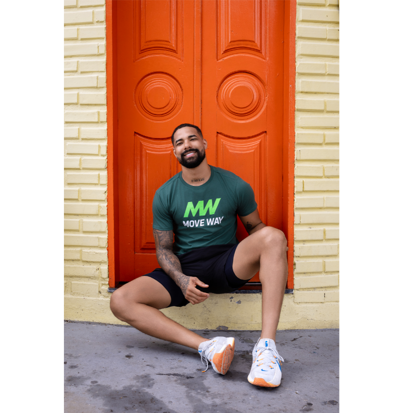 Camiseta MW Move Way. Masculino e feminino. Algodão Premium. Coleção Música. - Imagem 3