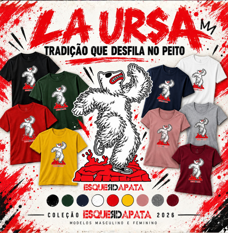 Camiseta La Ursa em Algodão | EsquerdaPata - Imagem 2