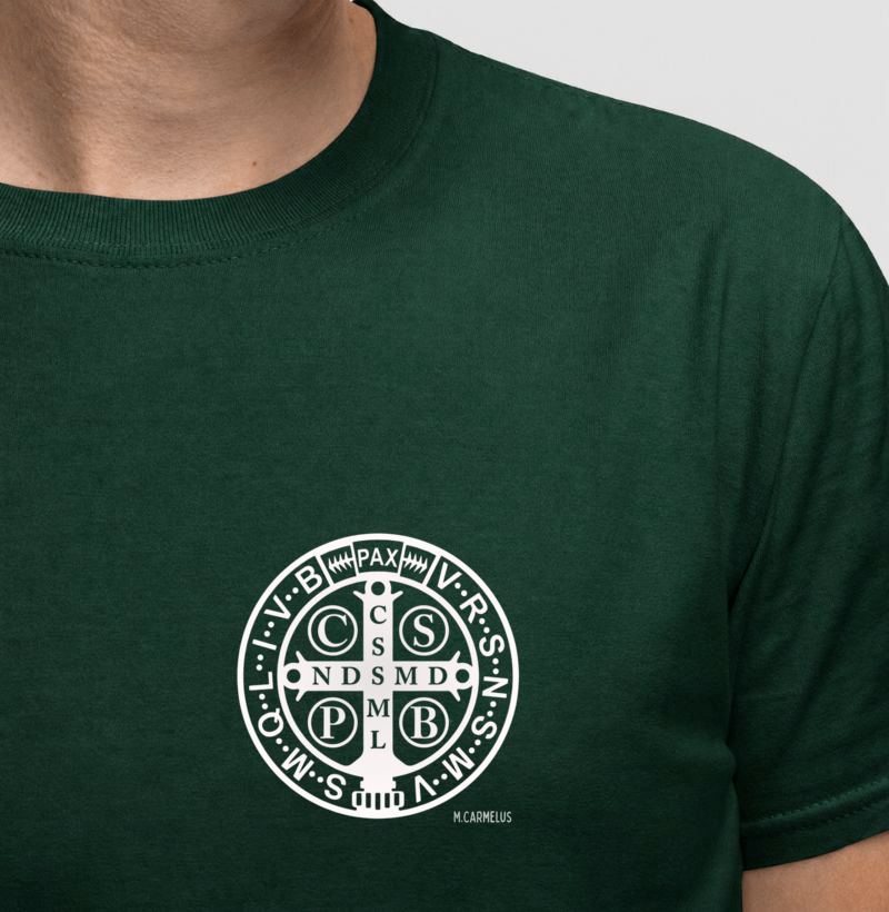 Camiseta Medalha de São Bento - Imagem 4