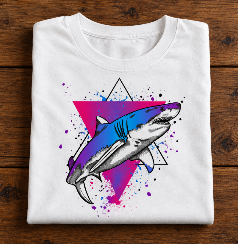 Neon White Shark - Imagem 3