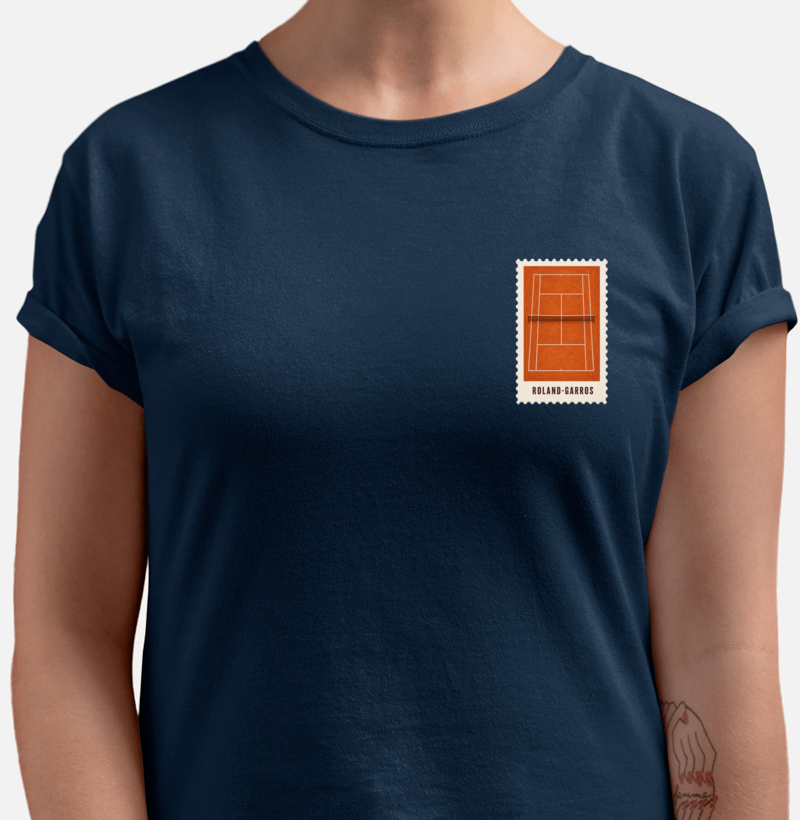 Camiseta Selo Roland Garros (masculina e feminina) - Imagem 4