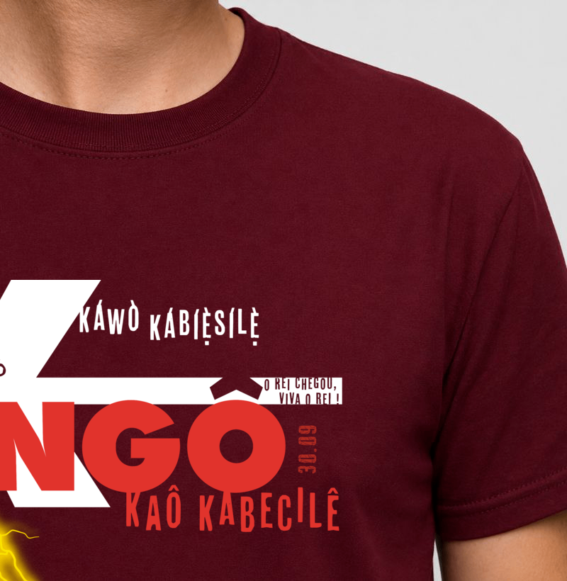 camiseta XANGÔ oração masculina - Imagem 4