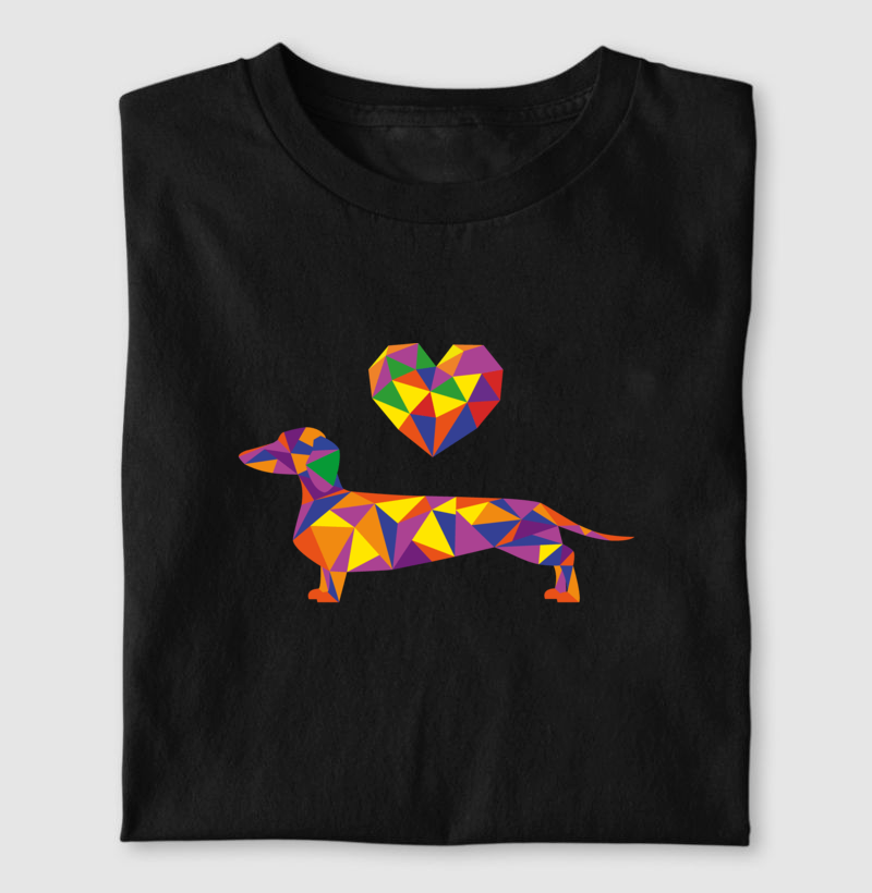 Dachshund Colorful Love - Imagem 2