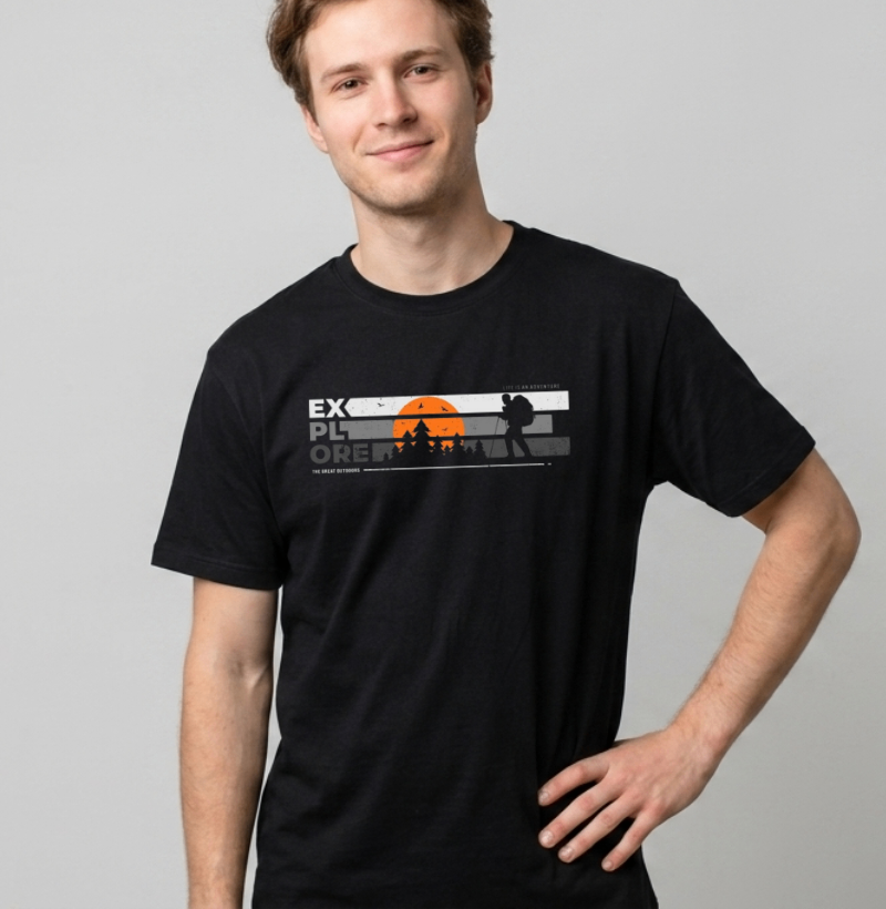 Camiseta Explore Aventura Outdoor | Excursionista - Imagem 4