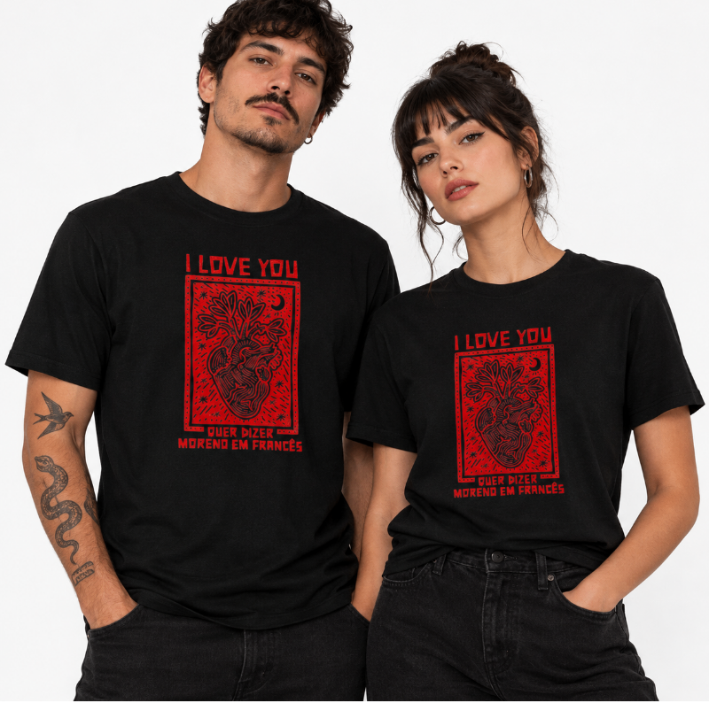 Camiseta I Love You  - Imagem 2