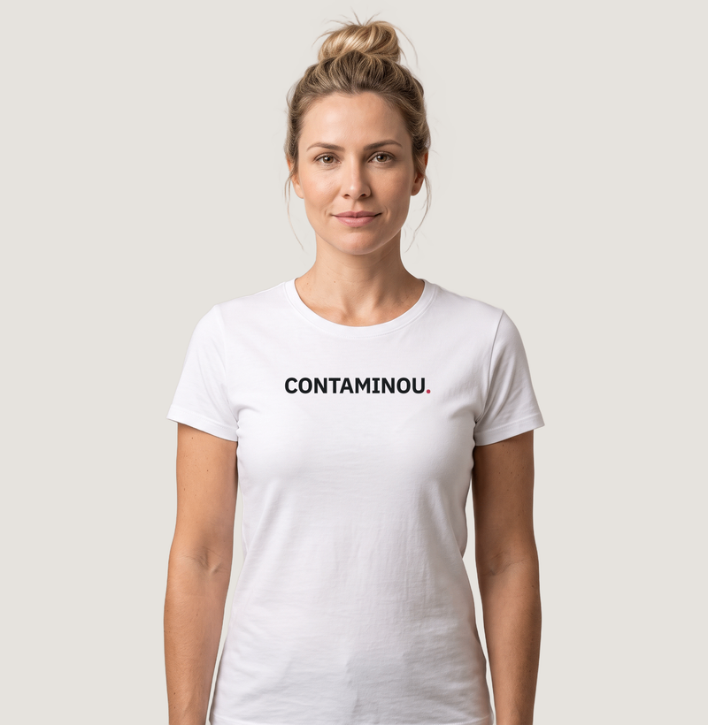 Camiseta Feminina Contaminou - Imagem 2