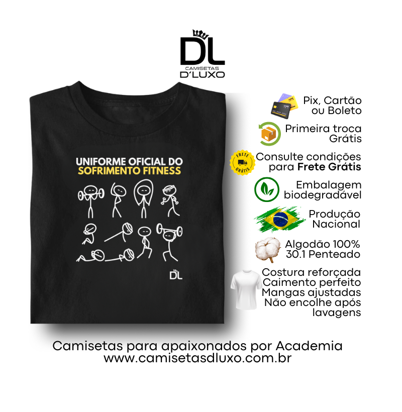 Uniforme Oficial do Sofrimento Fitness 2 - Imagem 4