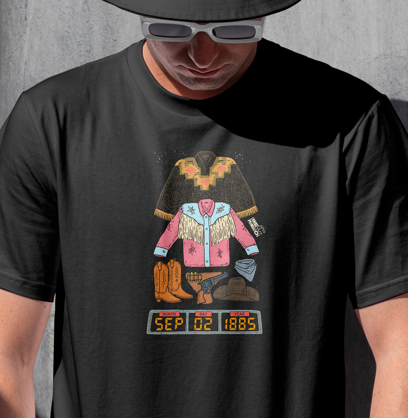 Camiseta Marty 1885 — De Volta para o Futuro III - Imagem 2