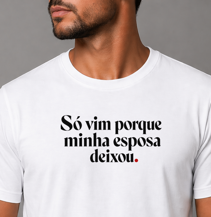 Só vim porque minha esposa deixou - Imagem 2
