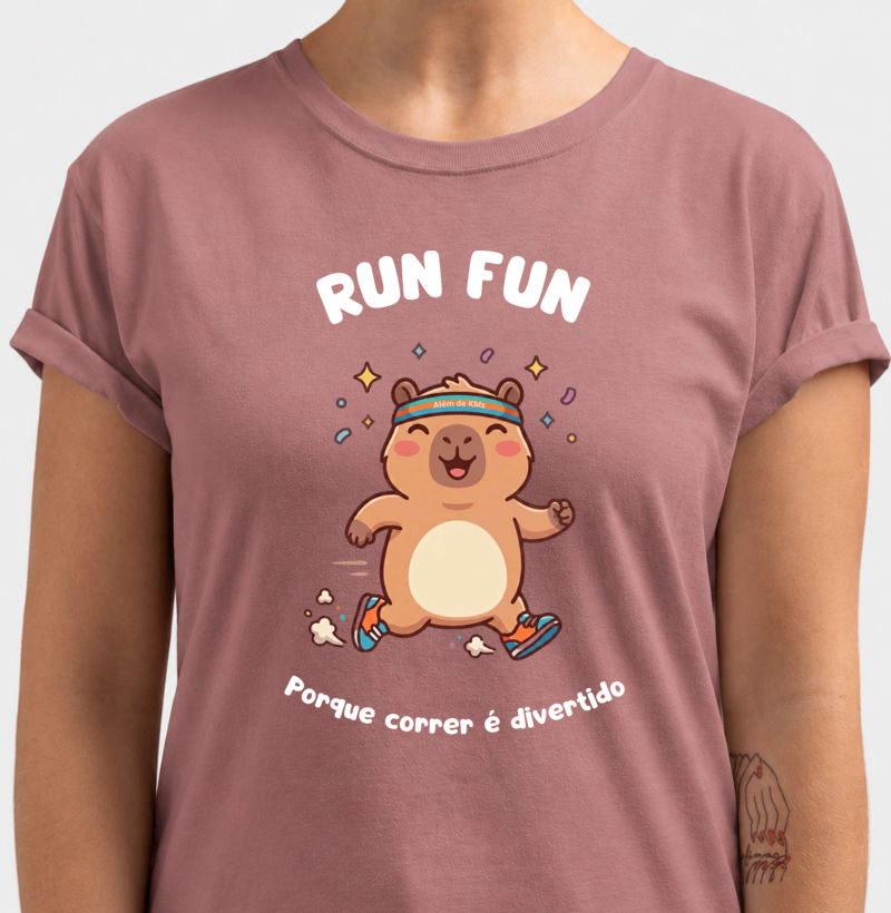 Alem de KMs - RUN FUN - Capivara Corredora - Imagem 3