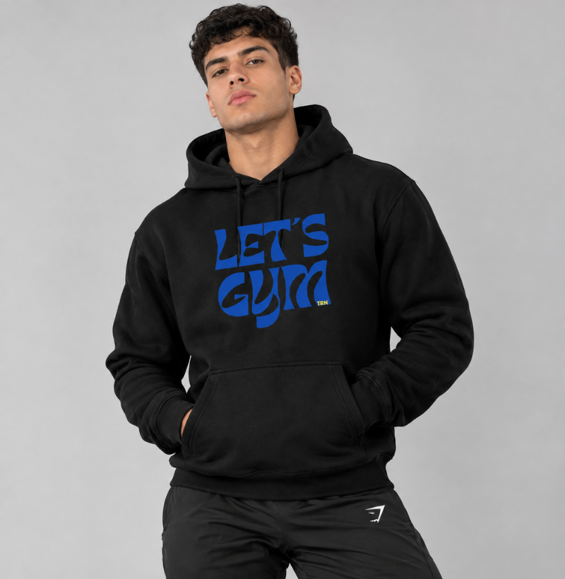 Hoodie Moletom LET'S GYM – TRN | Moletom Fitness com Capuz Premium para Academia - Imagem 2
