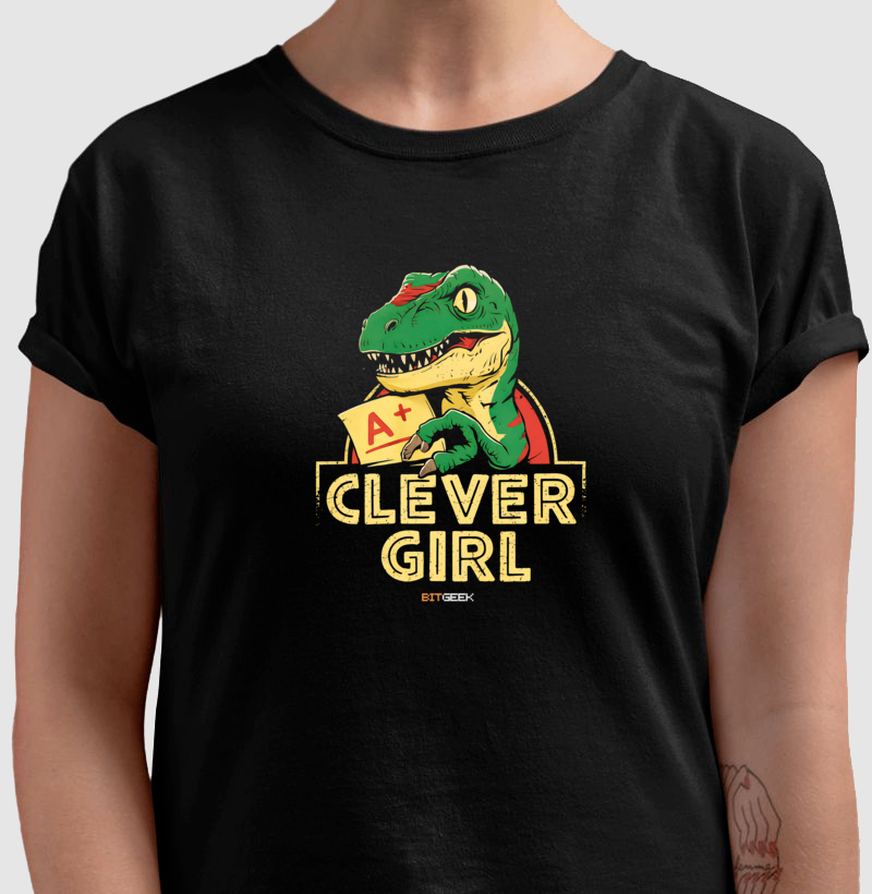 Camiseta Clever Girl - Imagem 3