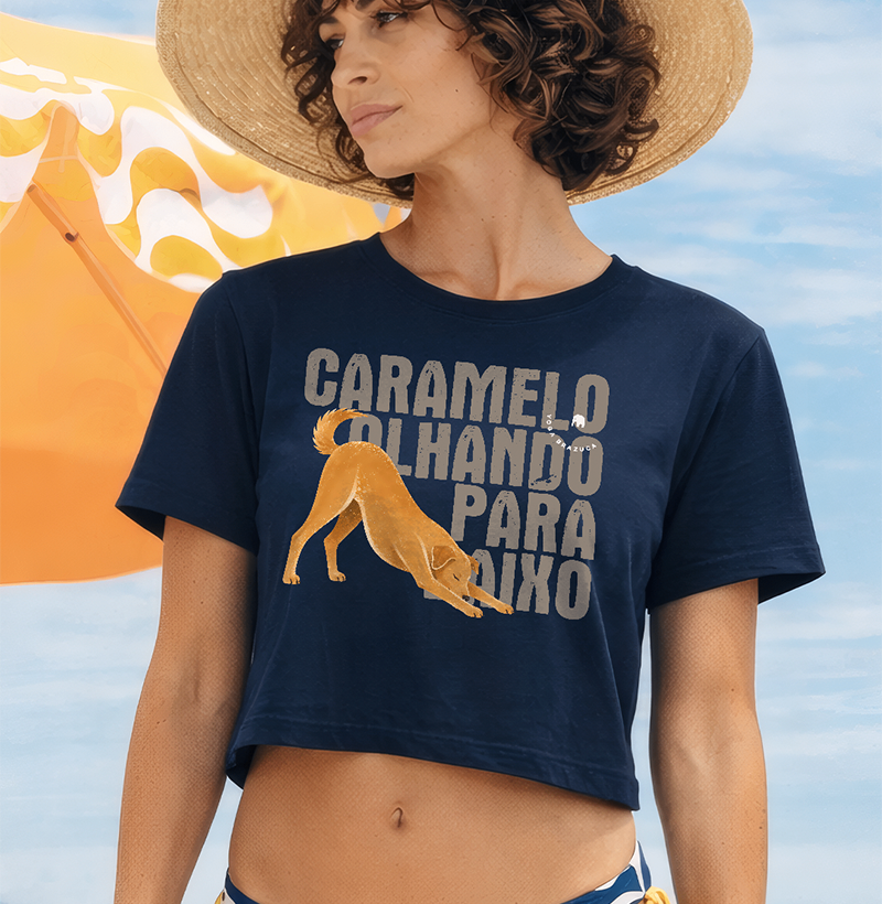 Caramelo olhando para baixo - Imagem 3