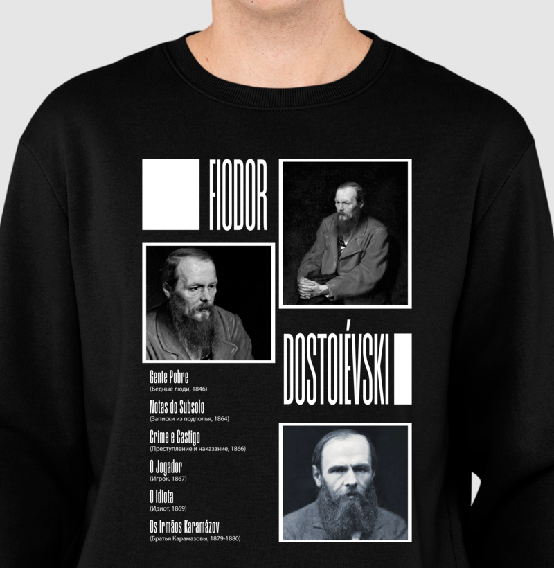 Camiseta - Dostoiévski Livros - Imagem 2