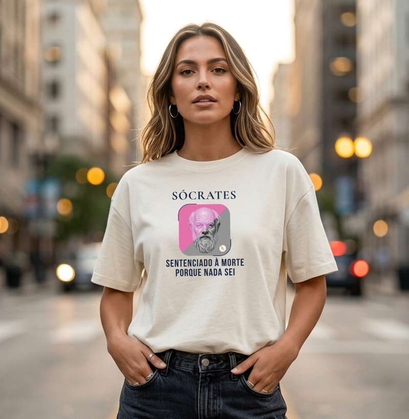 Camiseta O Preço da Honestidade - Sócrates Filosofia - Imagem 3