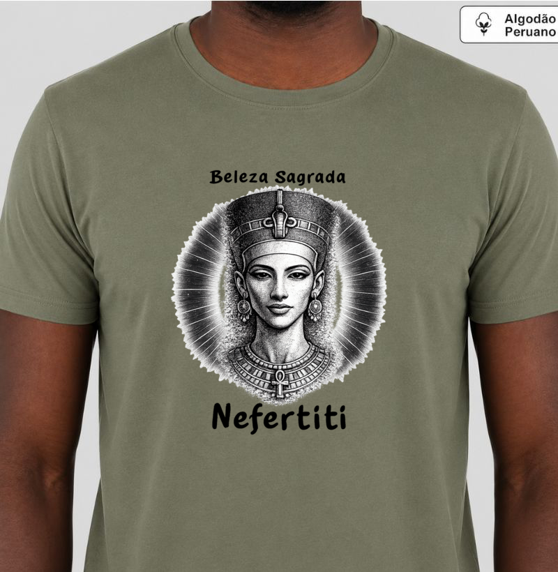 Nefertiti • Beleza Sagrada (algodão peruano) - Imagem 4