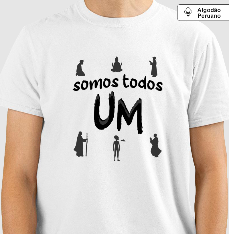 Somos Todos Um • Espiritualidade (algodão peruano) - Imagem 2