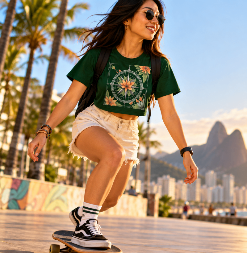 ROSA DOS VENTOS NORTE FLORAL - Imagem 4