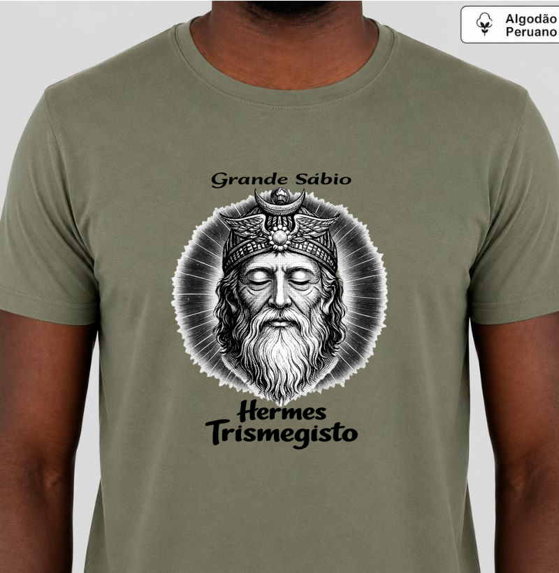 Hermes Trismegisto • Grande Sábio (algodão peruano) - Imagem 4