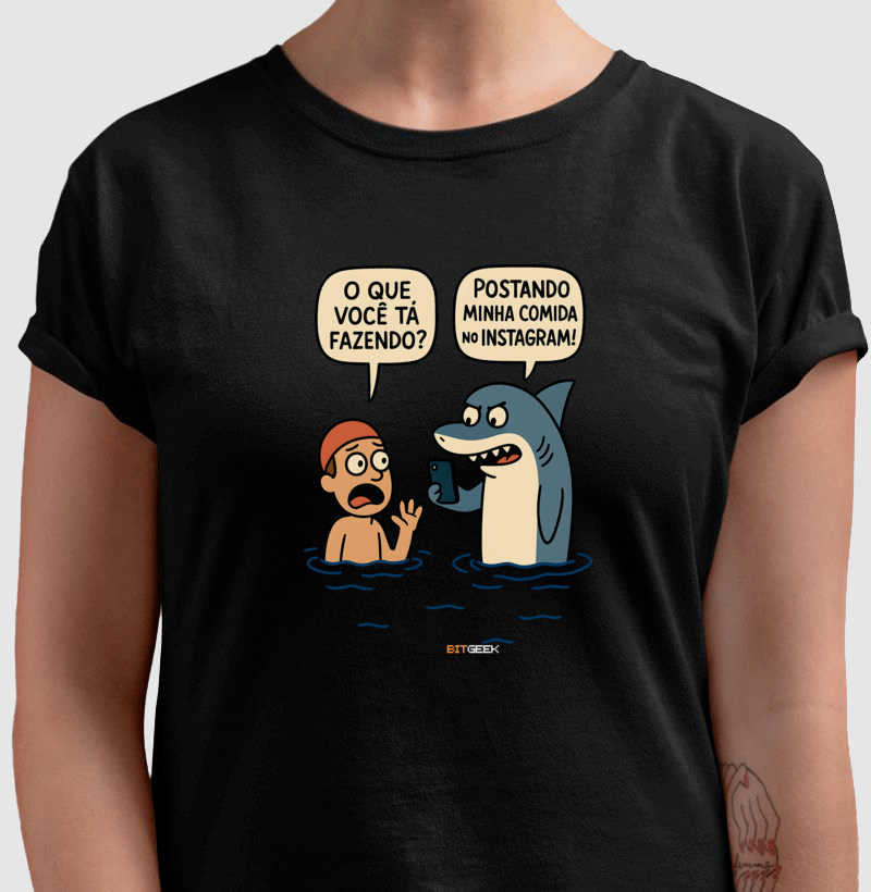 Camiseta Tubarão Foodgram - Imagem 3