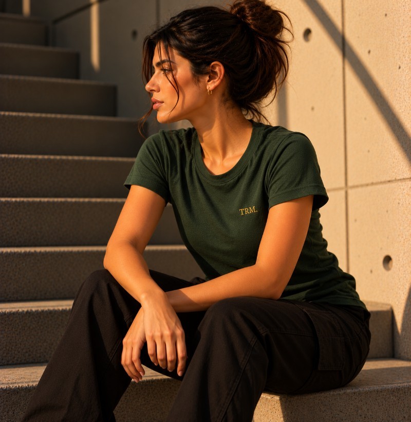 TRM Timeless Tee Feminina Green - Imagem 3