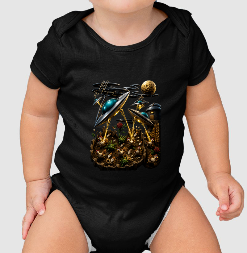 Body Infantil Invasão no Galinheiro - Imagem 3