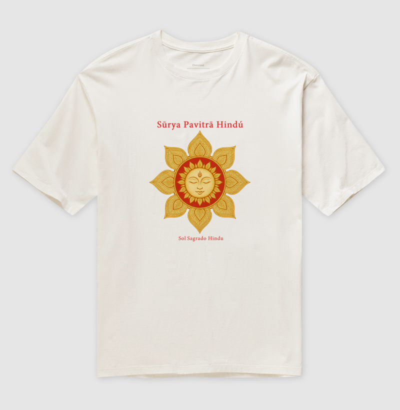 Sol Sagrado • Hindu (oversized) - Imagem 3
