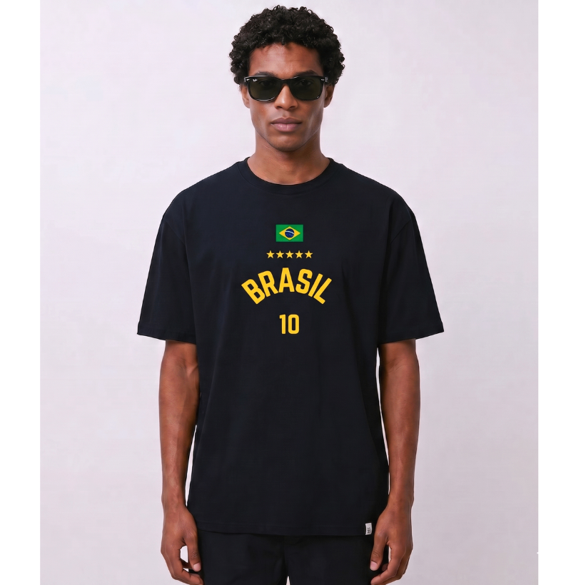 Estampa Brasil Gold 10 – A mística da Amarelinha - Imagem 2