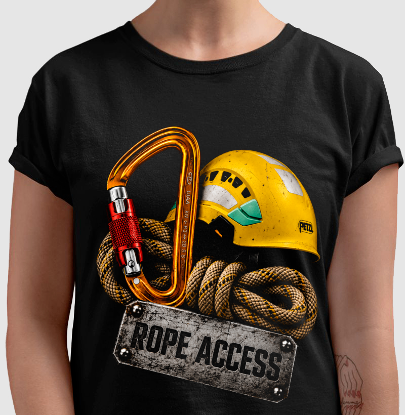 Rope Access Capacete Amarelo - Imagem 3