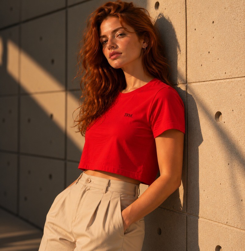 TRM Timeless Cropped Red - Imagem 3
