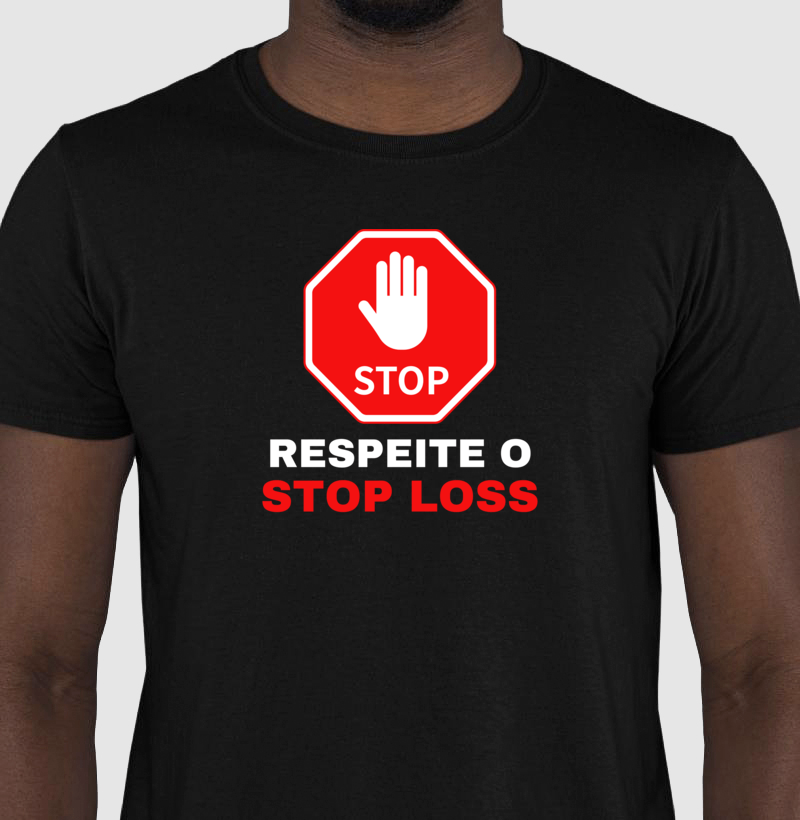 Camiseta Trader Respeite o Stop Loss - Imagem 2