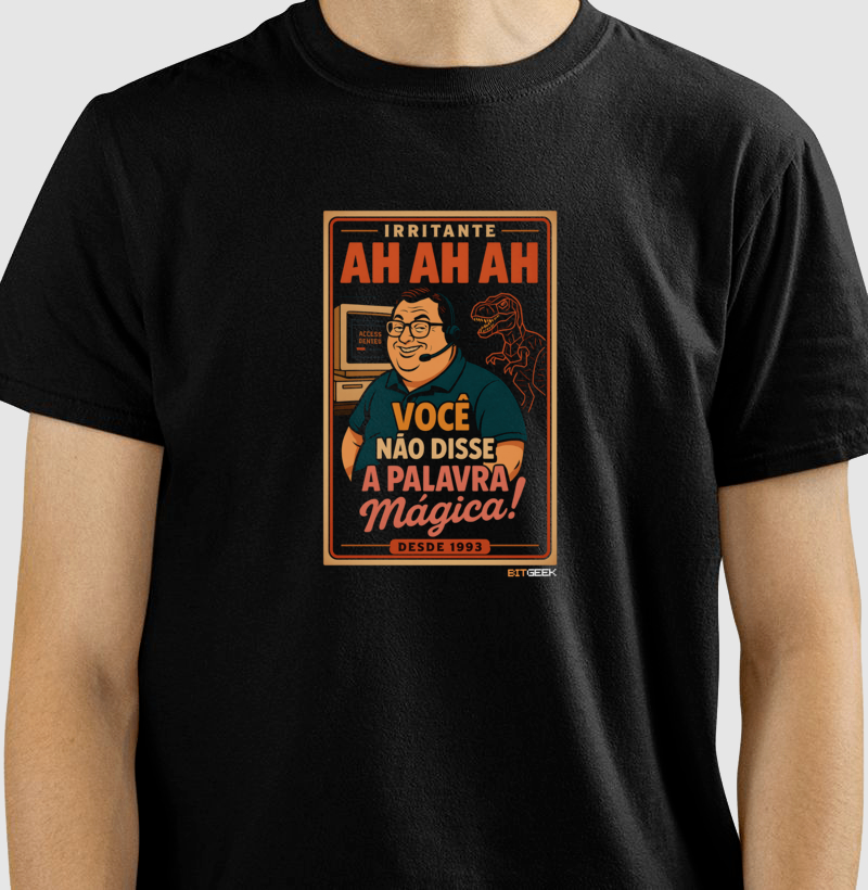Camiseta Palavra Mágica Irritante - Imagem 2