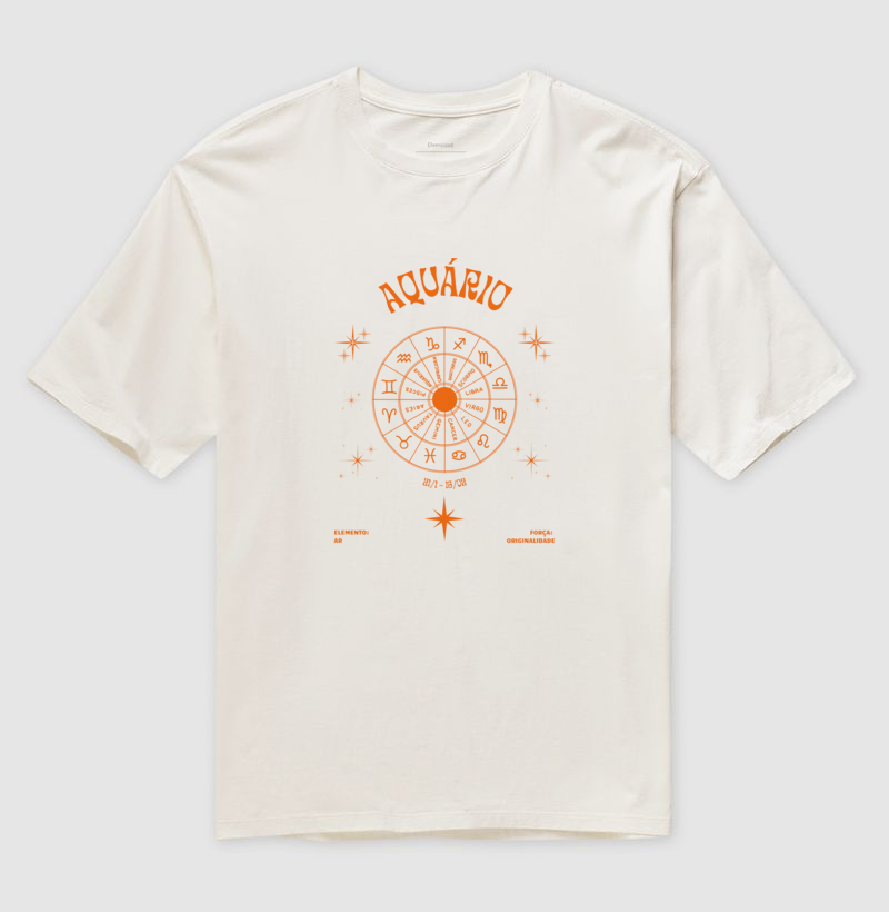 Camiseta Aquário — Originalidade no Ar - Imagem 4