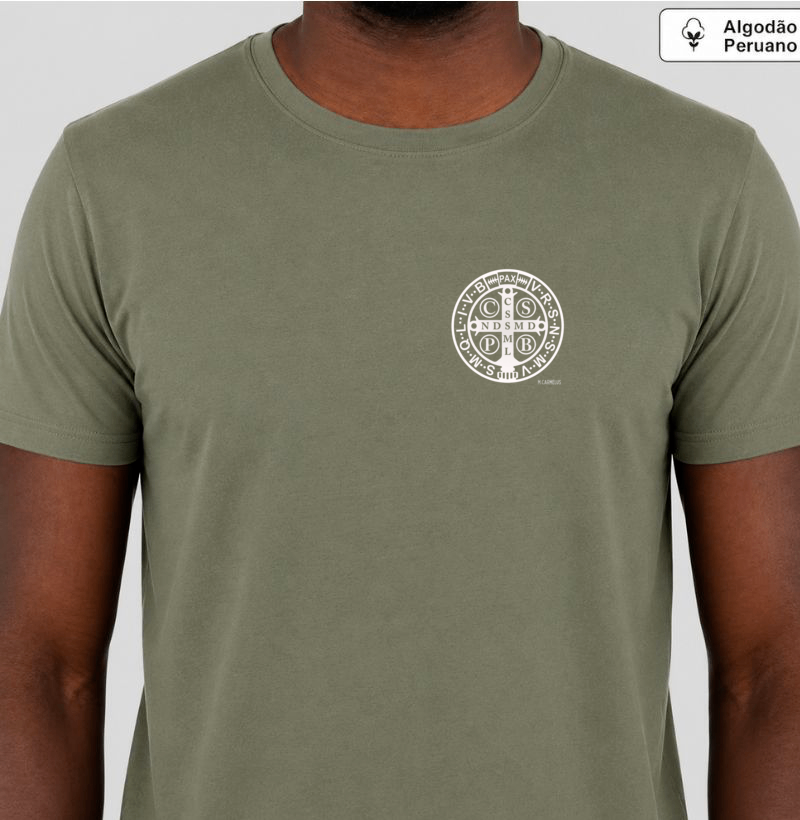 Camiseta Medalha de São Bento - Imagem 2
