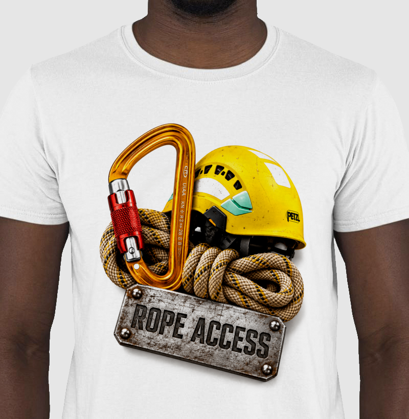 Rope Access Capacete Amarelo - Imagem 2