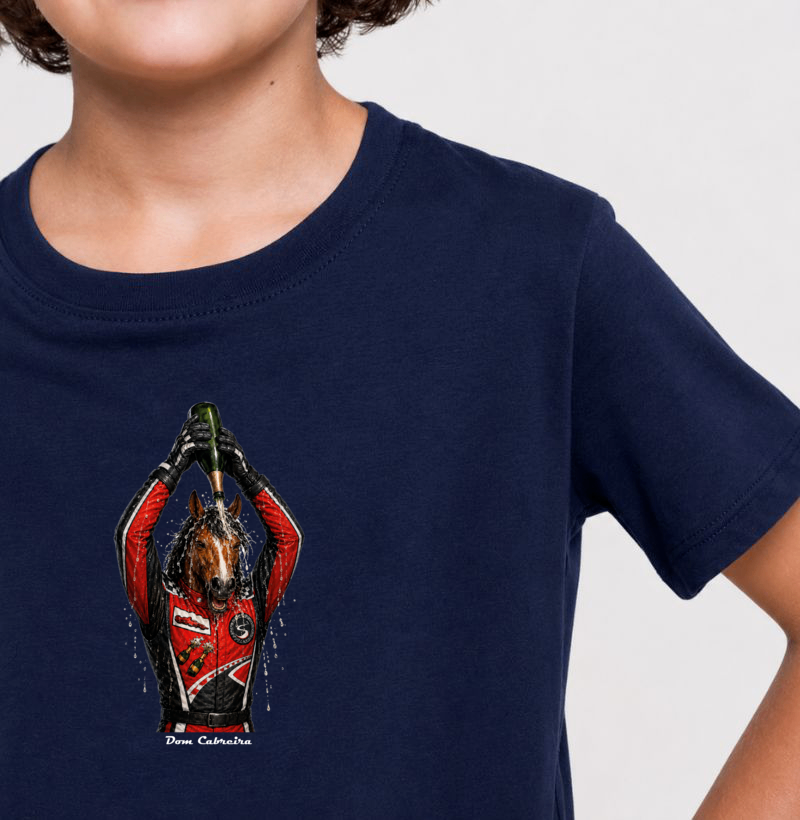 Camiseta Infantil Campeão de Corrida F1 - Imagem 2