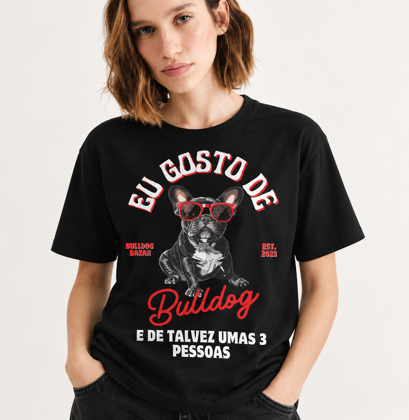 Frances - Eu gosto de Bulldog (Preto) - Imagem 2