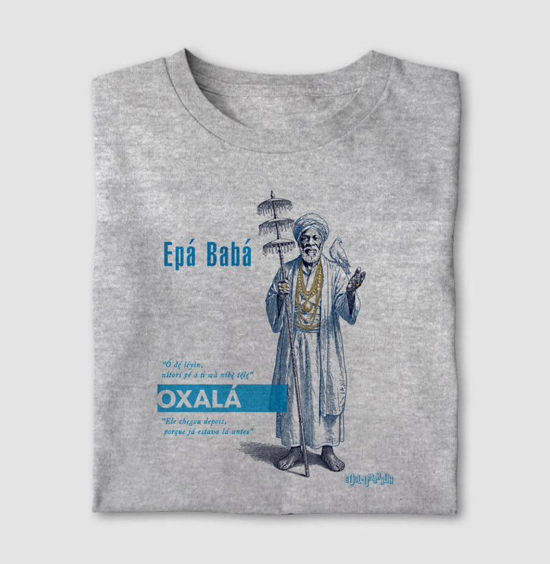 camiseta OXALÁ iorubá masculina - Imagem 2