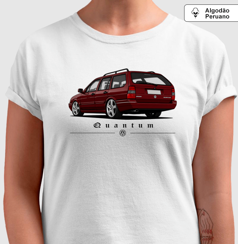 Camiseta em algodão peruano Santana Quantum - Imagem 3