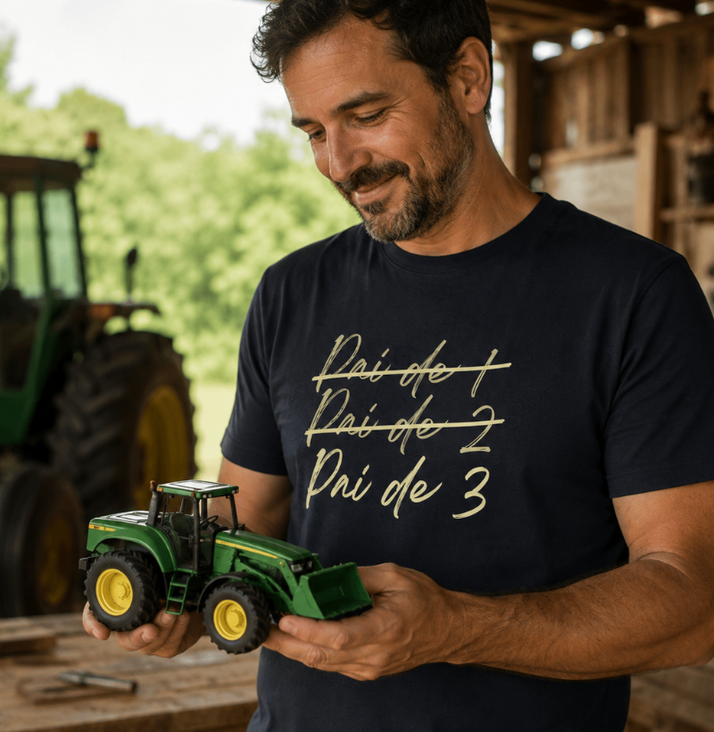 Pai de 3 - Algodão Peruano Premium - Imagem 2