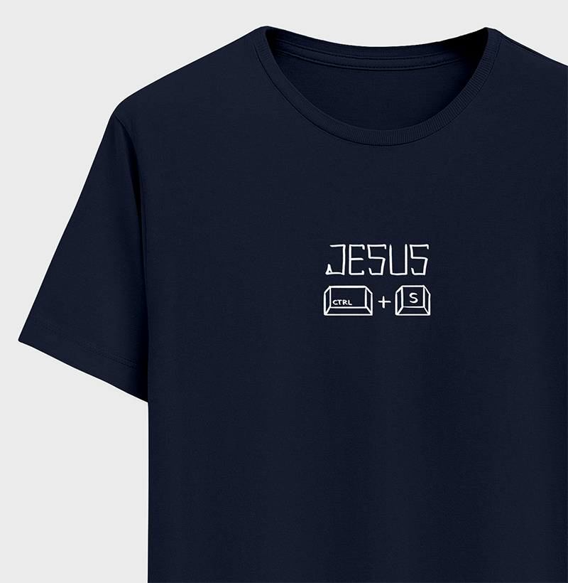 Camiseta JESUS SALVA (CTRL+S) - Imagem 3