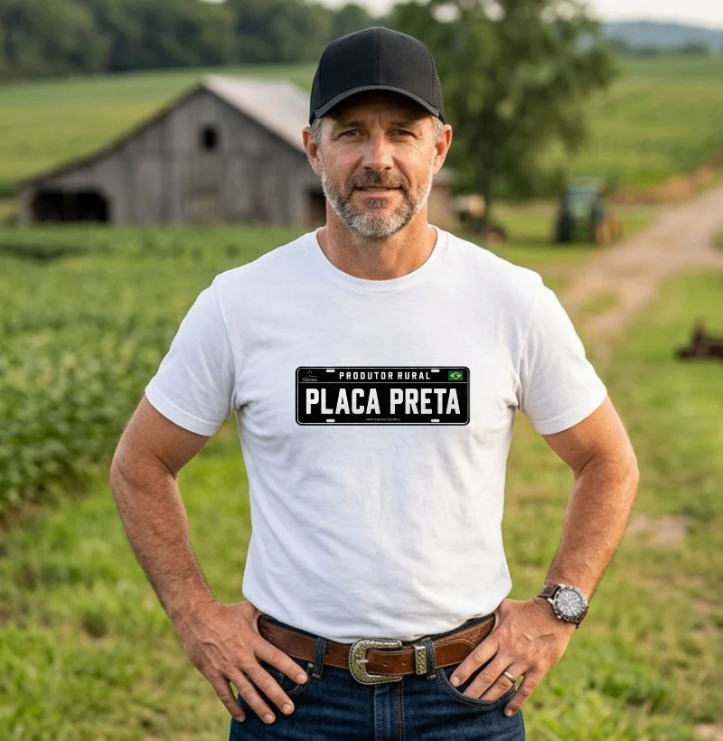 Placa Preta (Produtor Rural) - Imagem 3