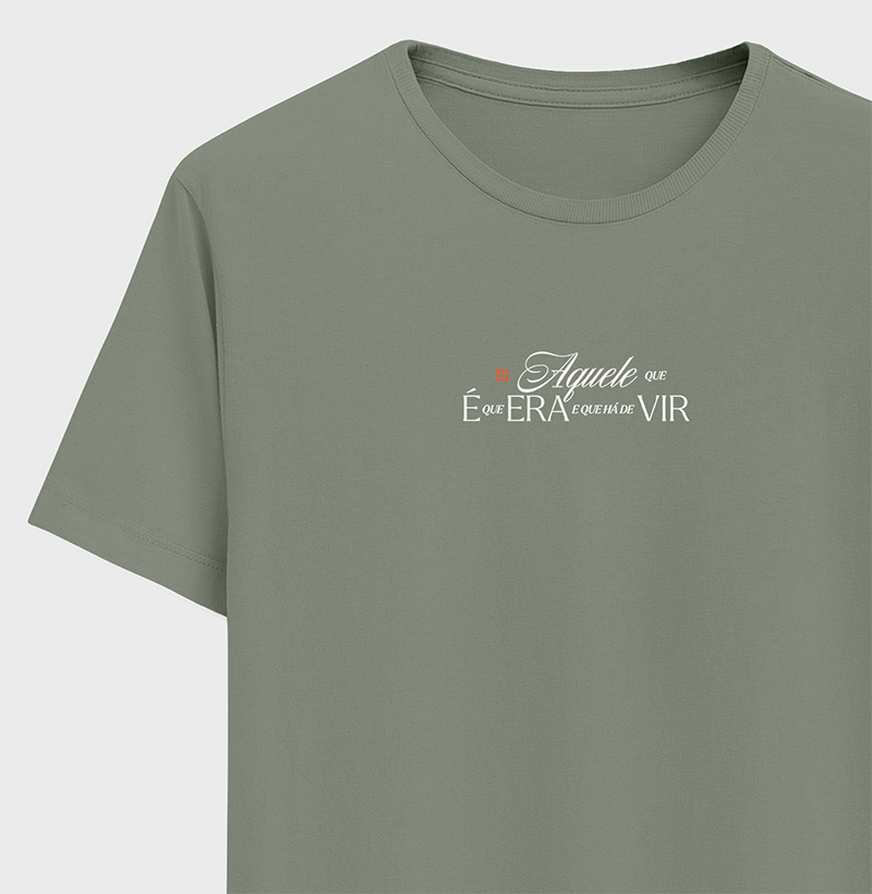 Camiseta AQUELE QUE É - Algodão Peruano - Imagem 4