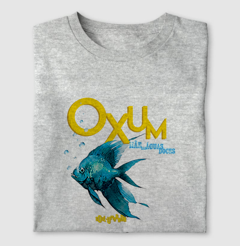 camiseta OXUM mãe das águas doces masculina - Imagem 4